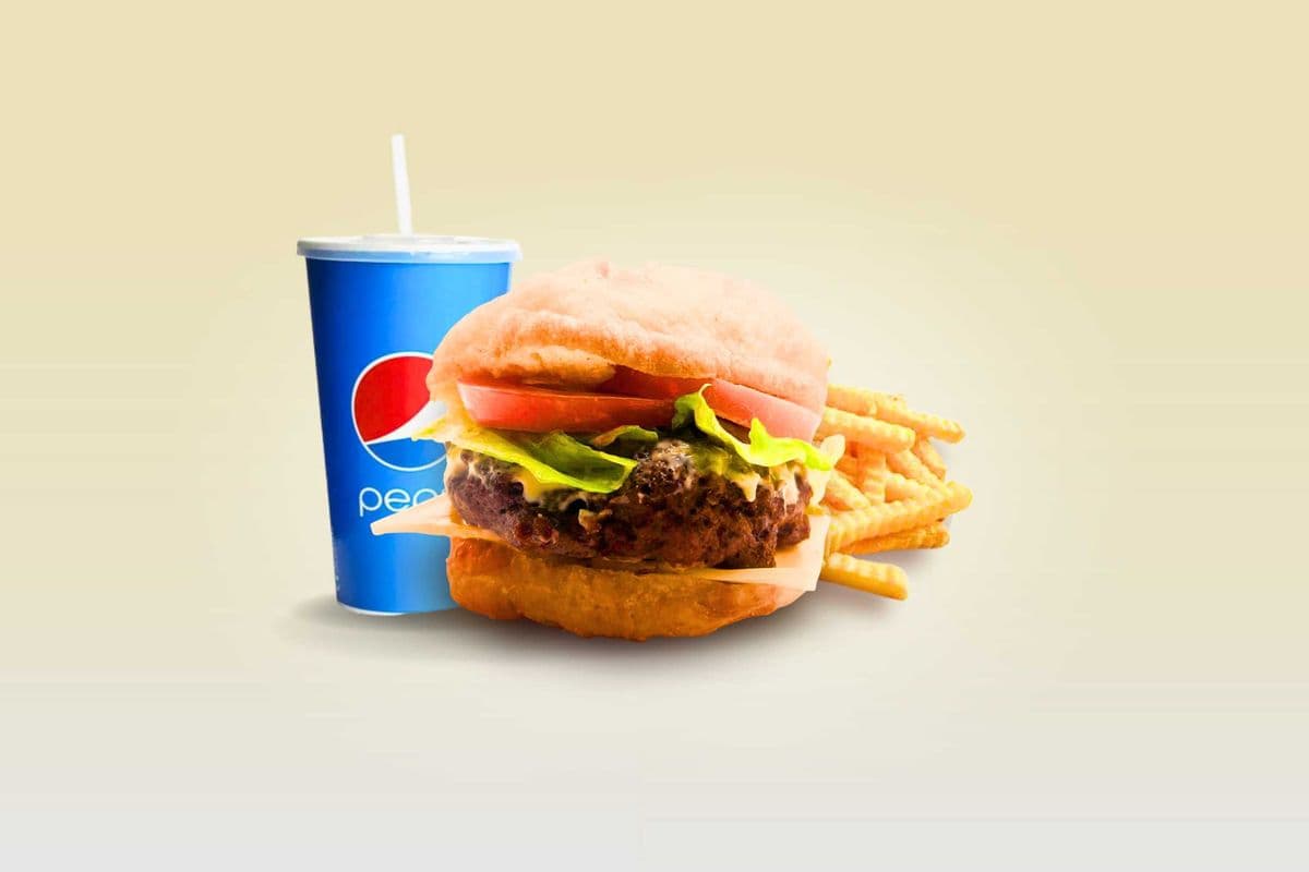 Bannock Beef Burger Combo
