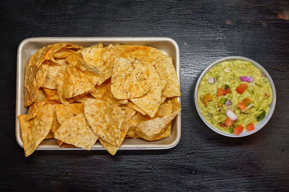 Medium Chips and Guacamole