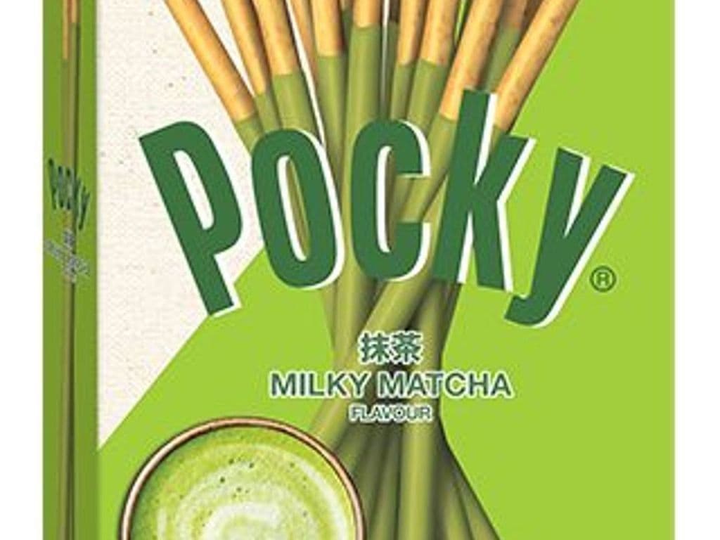 Pocky Milky Matcha Cream Coated Biscuit Sticks Asian Snack 35g