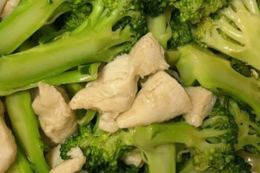 Chicken and Broccoli