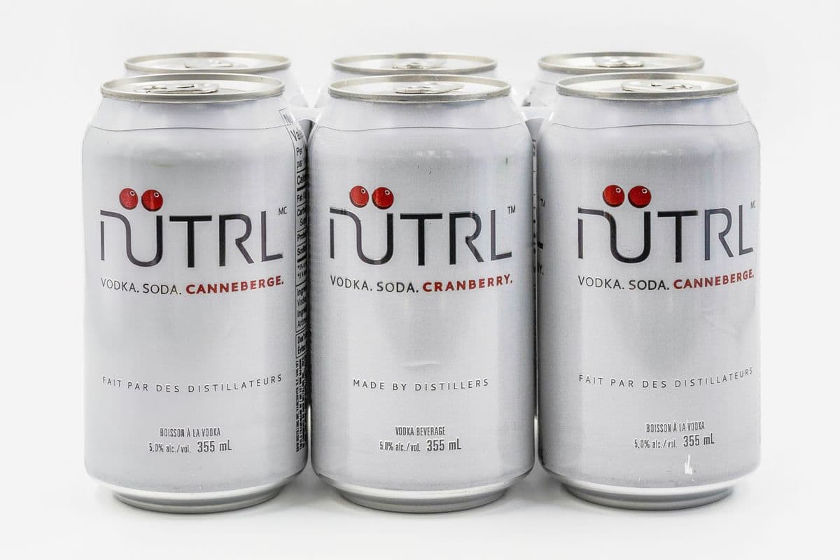 Nutrl Vodka Cranberry (6 x 355 ml)