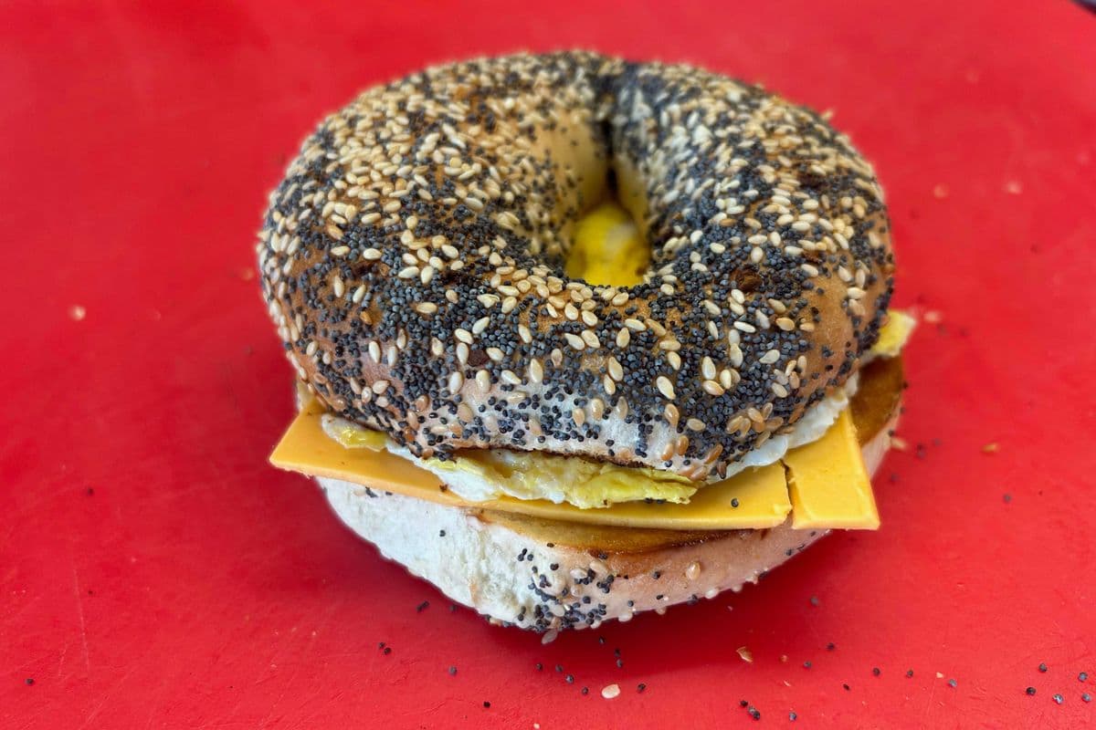 Egg and Cheese Breakfast Sandwich