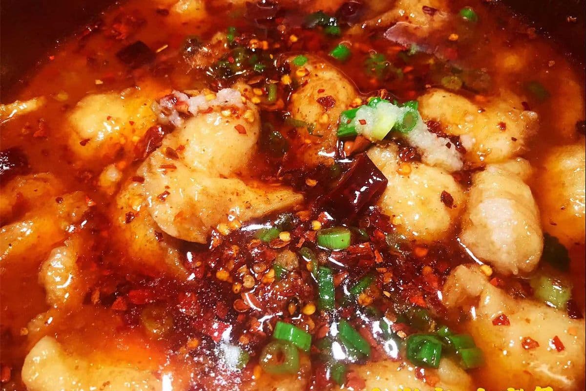 5. Boiled Fish in Hot Chili Soup 水煮鱼