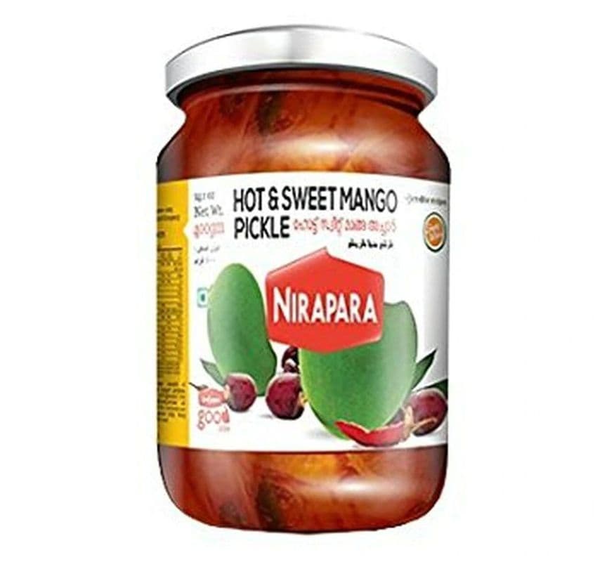Nirapara Hot and Sweet Mango Pickle (400 g)