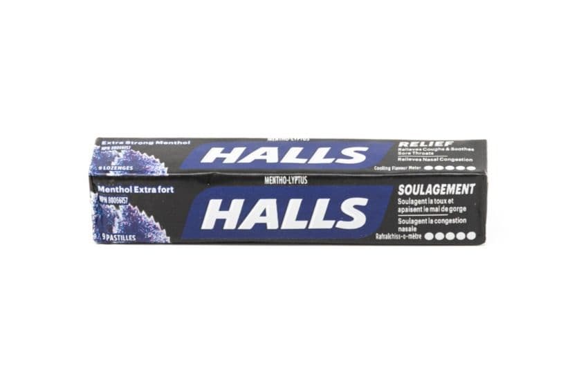 Halls 9' Extra Strong Menthol