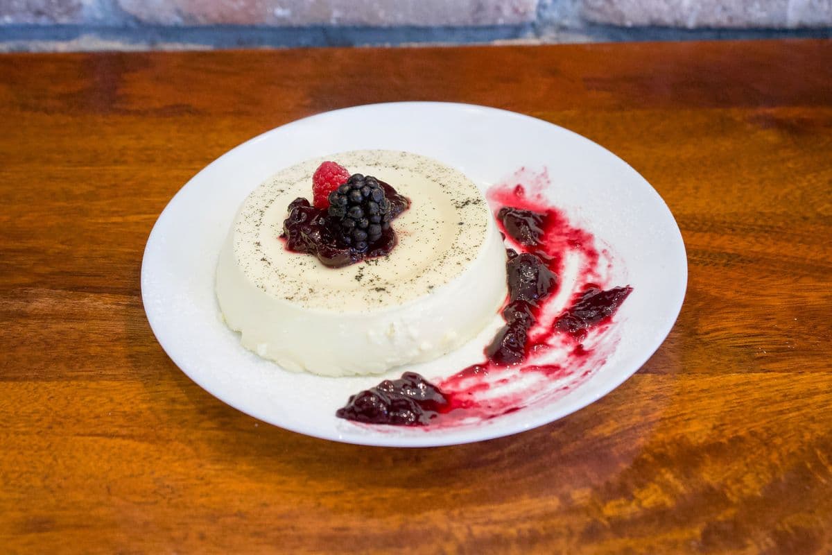 Panna Cotta Berries