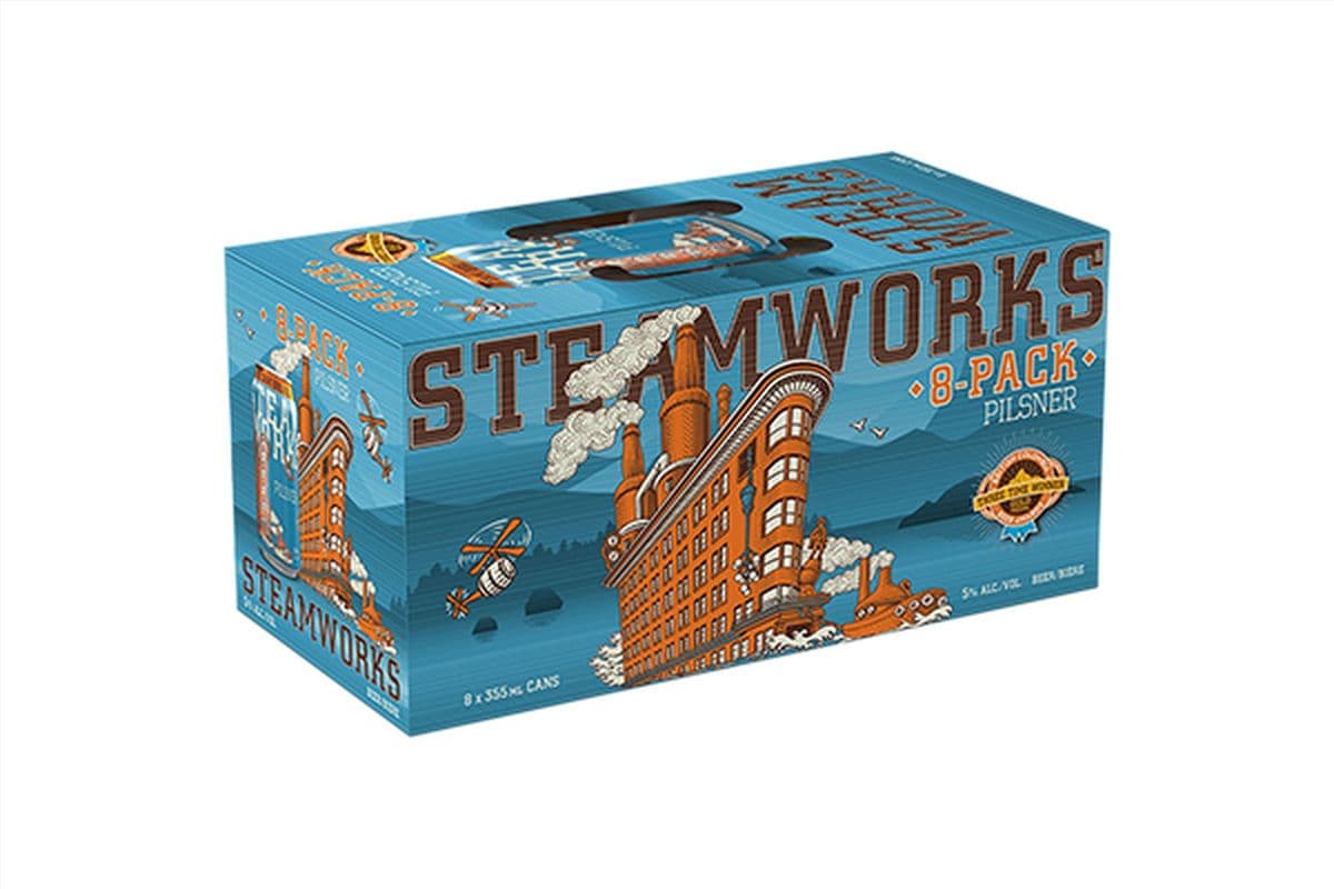 Steamworks Pilsner (8 x 355 ml)