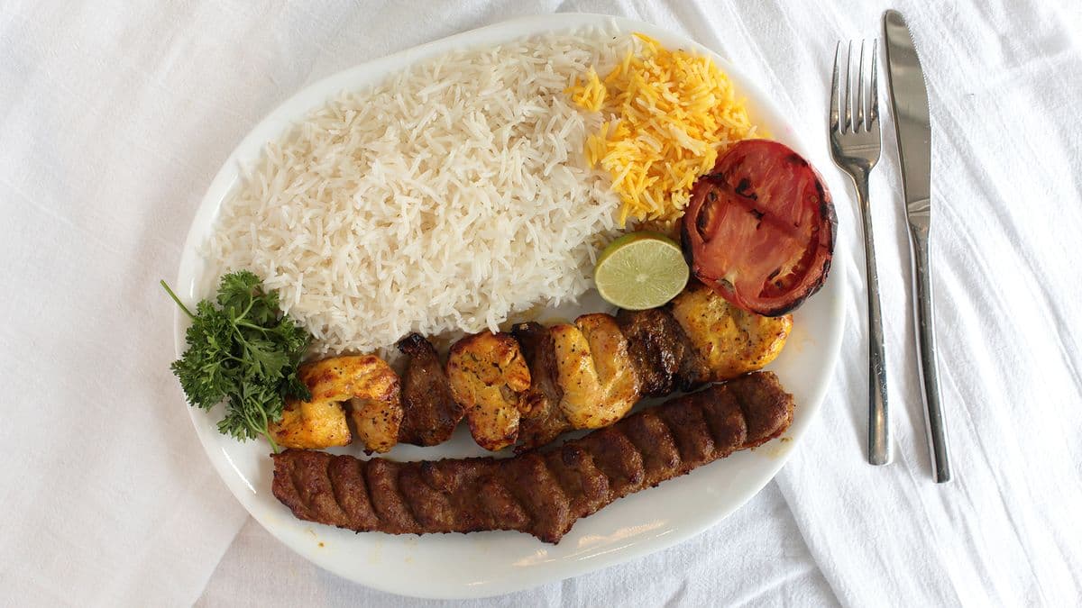 Bakhtiari Kebab Dish
