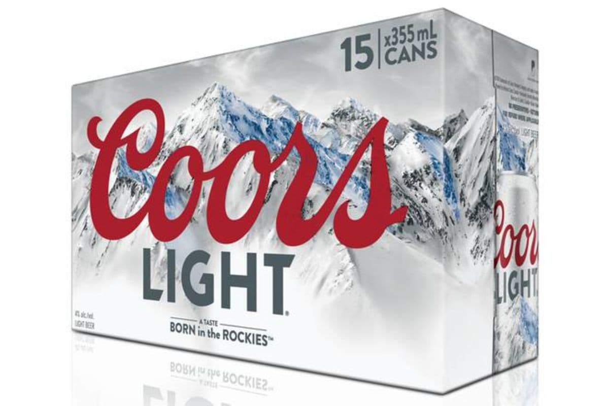 Coors Light (15 x 355 ml Cans)