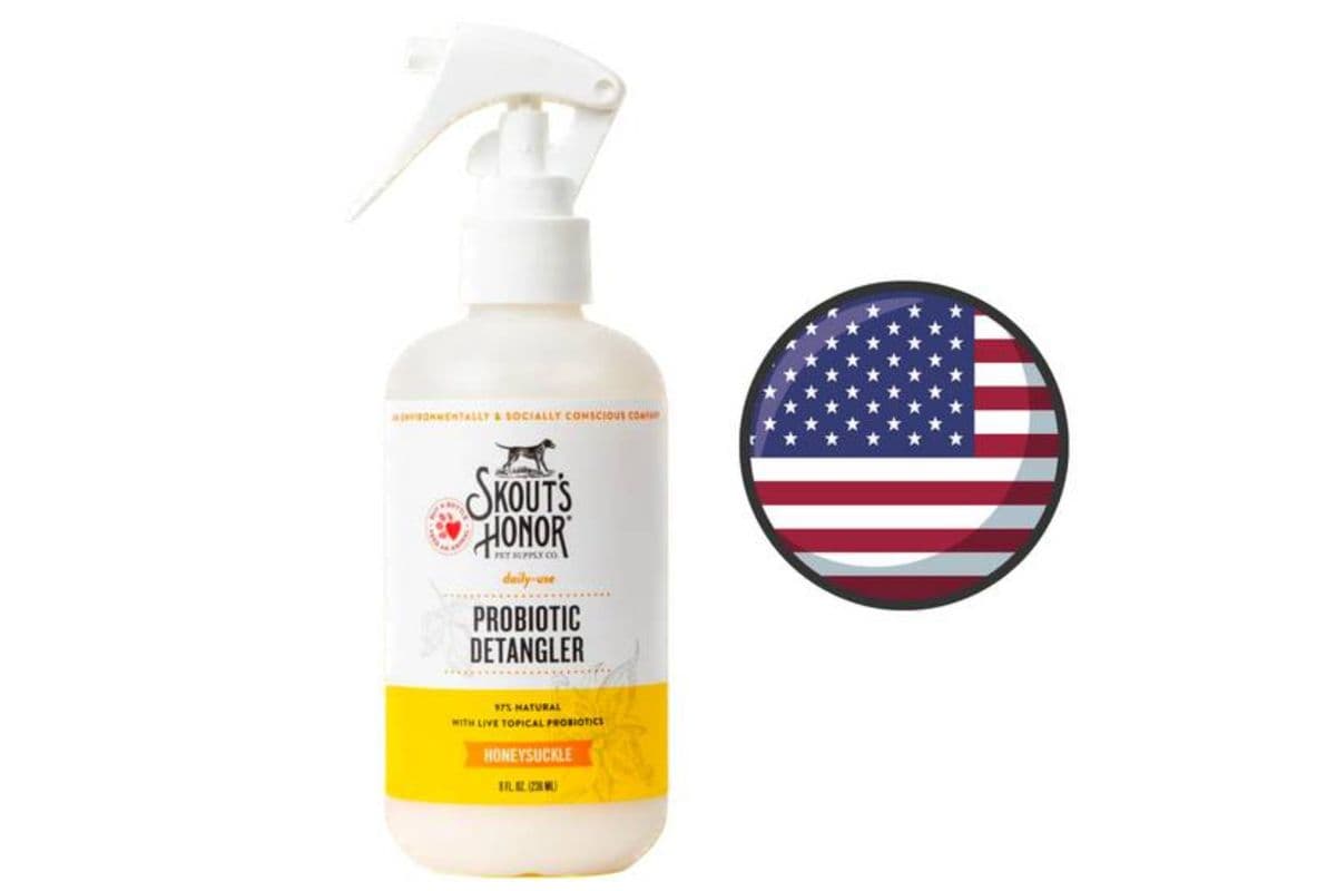 Skout's Honour Probiotic Detangler Honeysuckle Dog And Cat (8 oz)