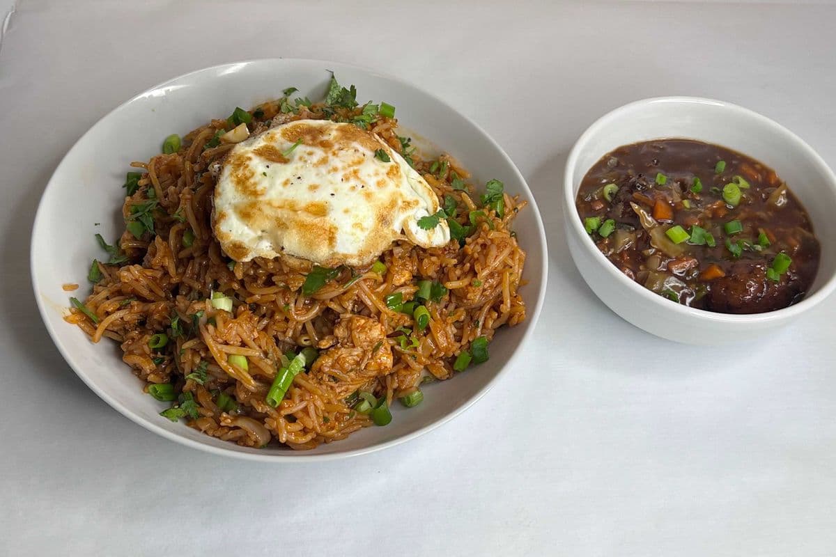 Triple Schezwan Rice
