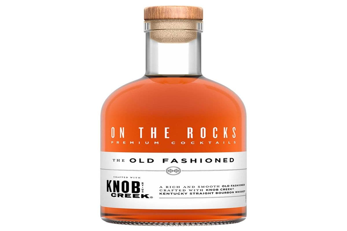 ON THE ROCKS KNOB CREEK OLD FASHIONED 375 ML (1 x 375 ML)
