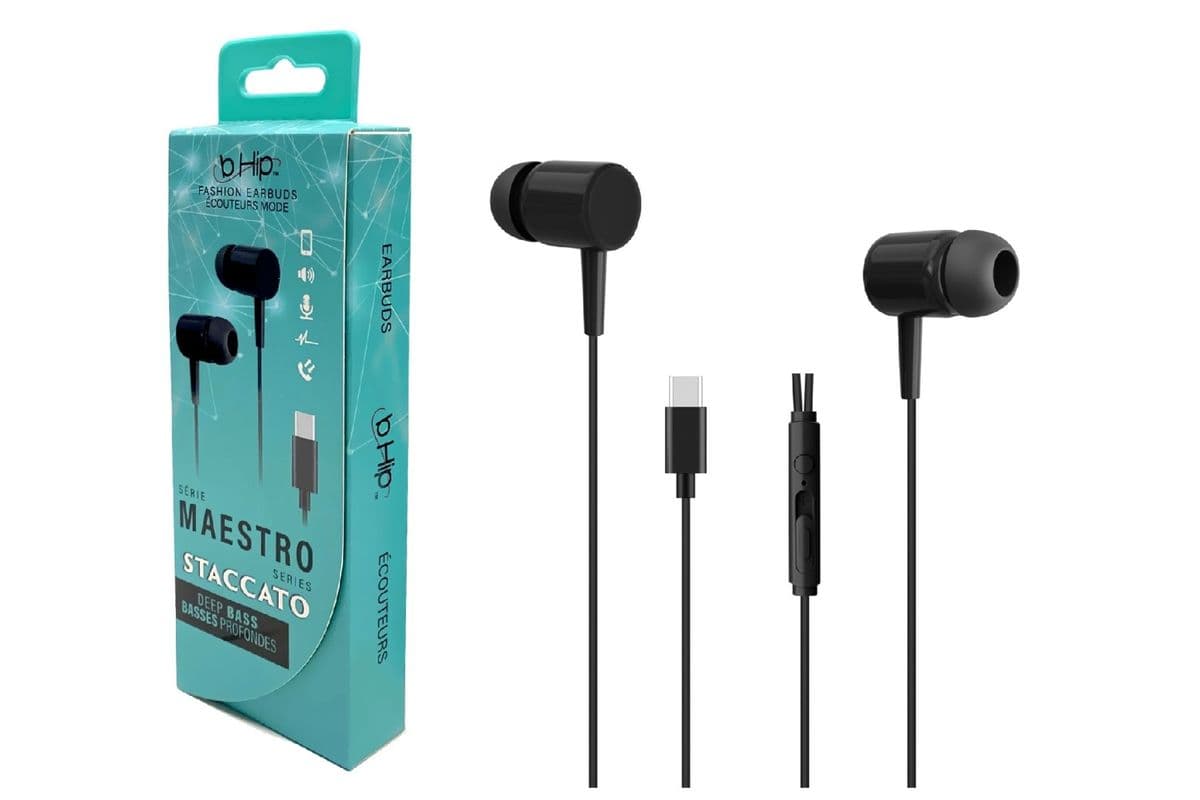 BHIP Staccato Type-C Tip Earphones