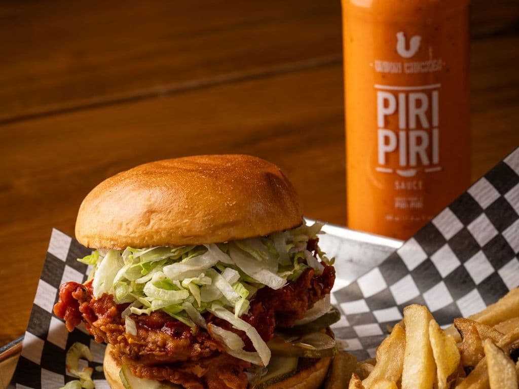 Nashville Lightning Hot Fried Chicken Sandwich