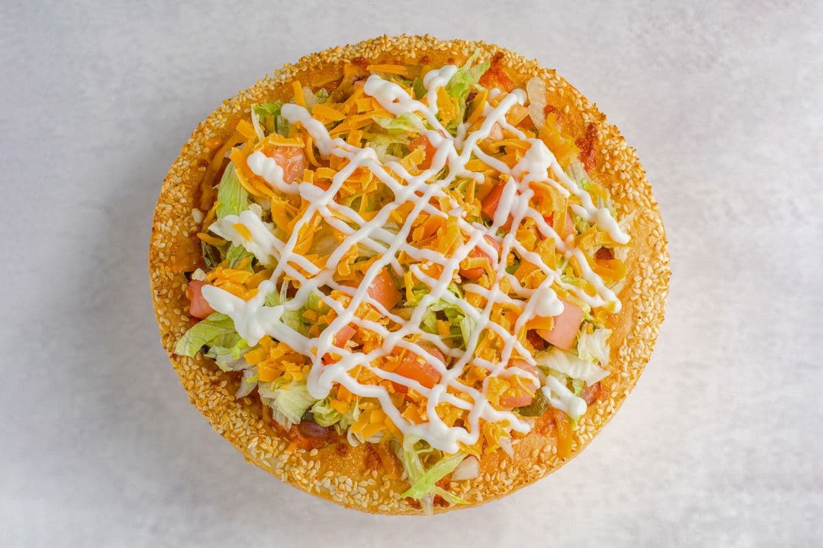 30A. 10" Small Beef Taco Pizza