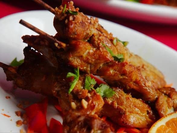 Chicken Satay / Satay De Poulet