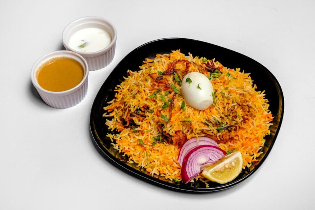 Hyderabad Chicken Dum Biryani
