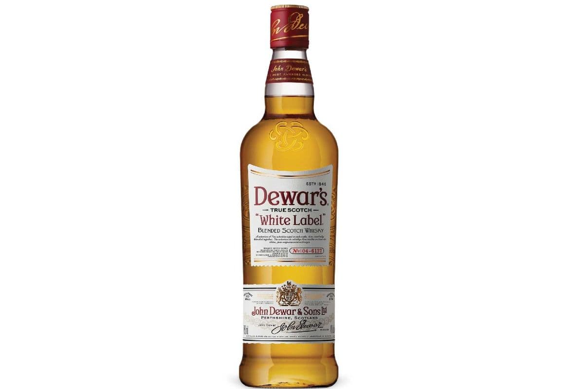 Dewars White Label Scotch Whisky (1 x 750 ml)