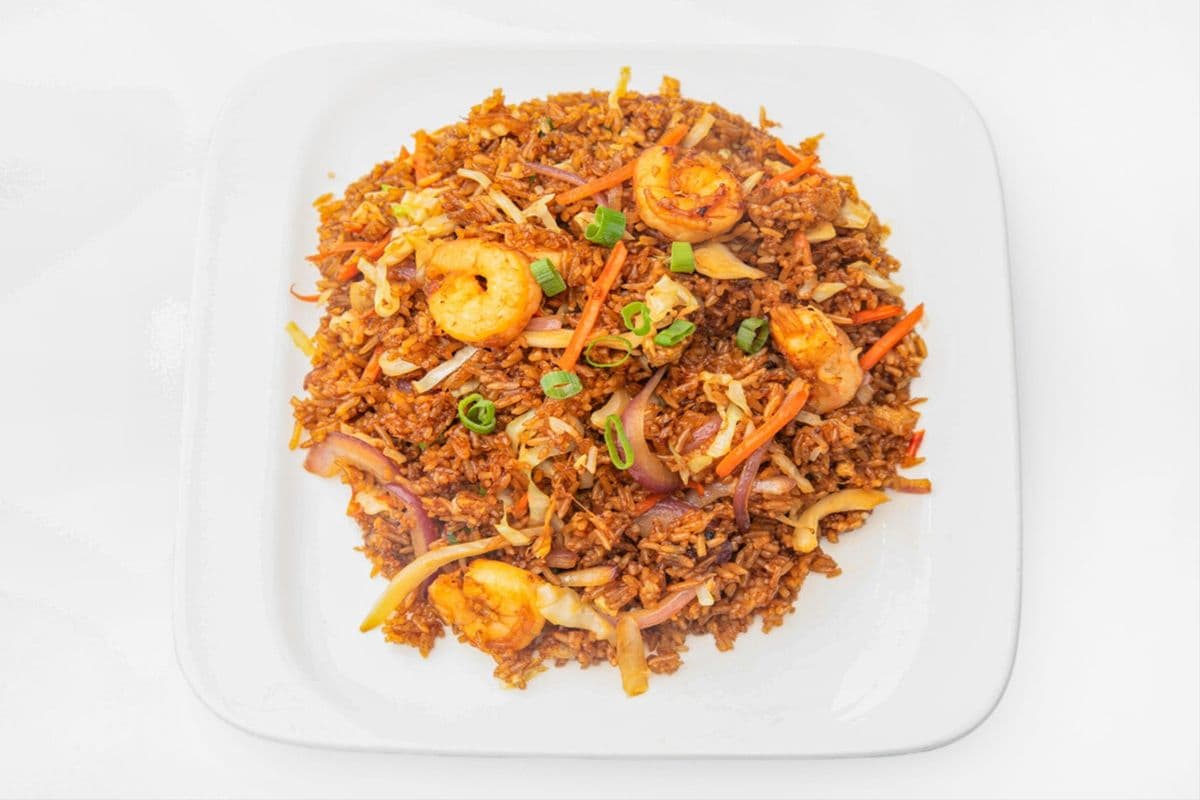 (虾仁炒米粉) Shrimp Fried Rice Noodle