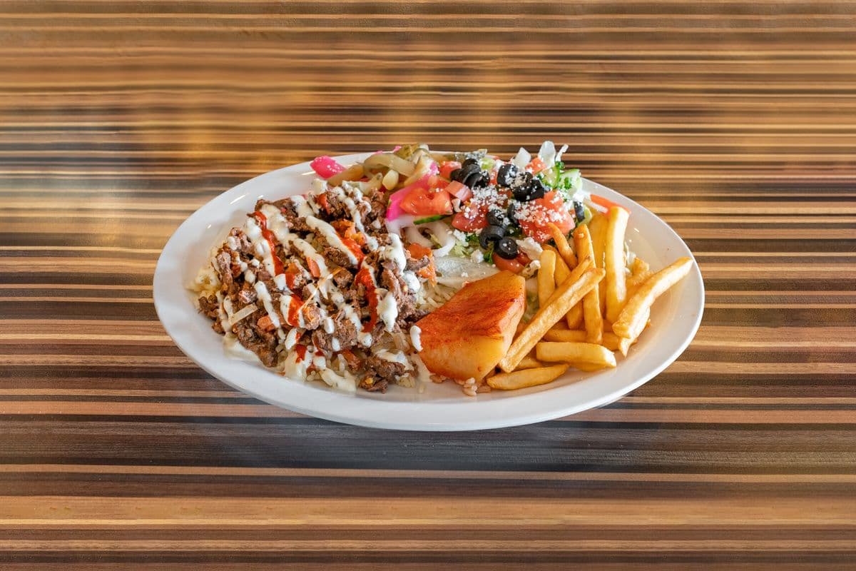 Beef Shawarma Platter