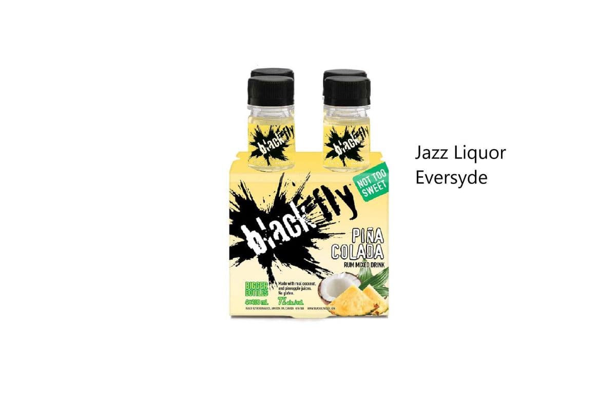 BLACK FLY PINA COLADA BOTTLES (1 x 4x400ML)