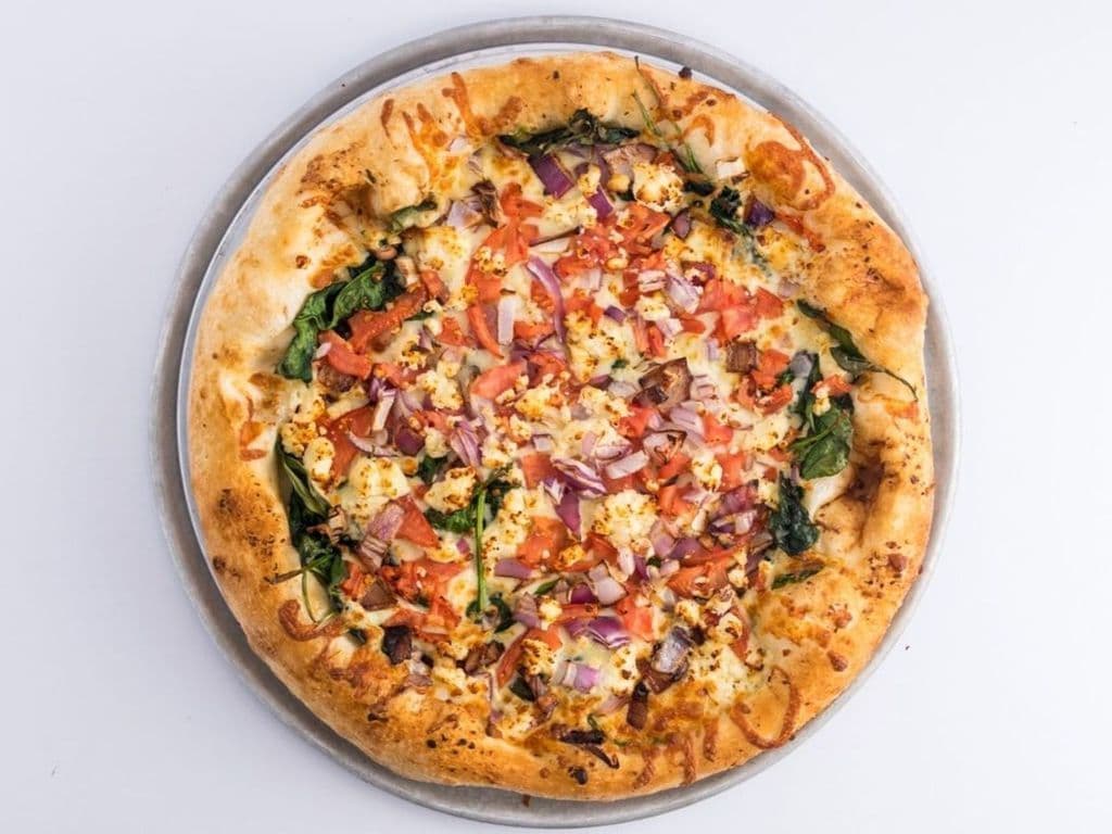 SPINACH PIZZA 9" Pizza