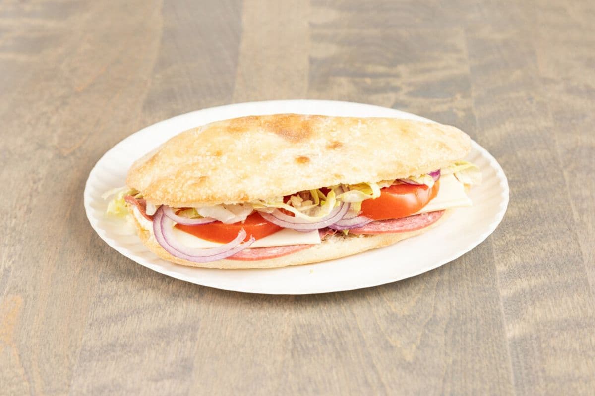 12" Salami and Cheese Sub