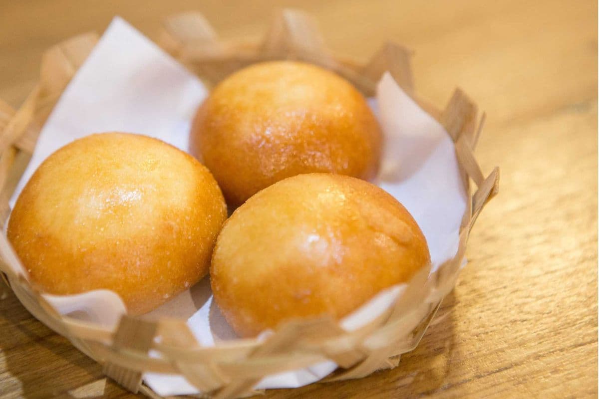 Fried Custard Buns (4 pcs)