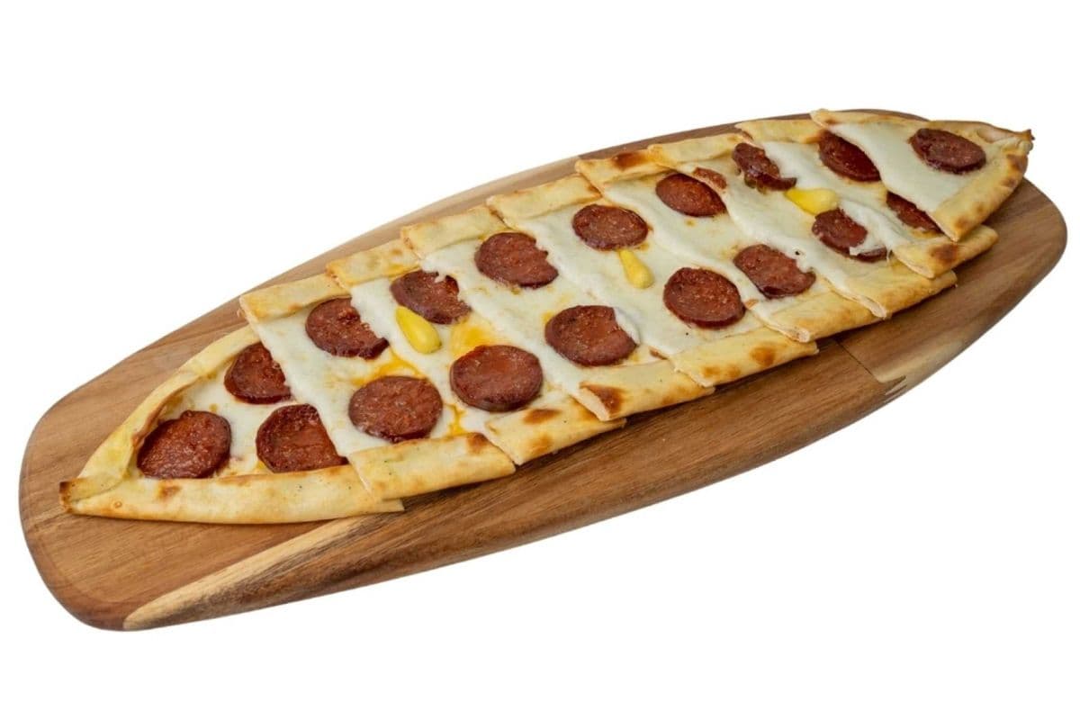 Sucuklu Pide (Sausage)
