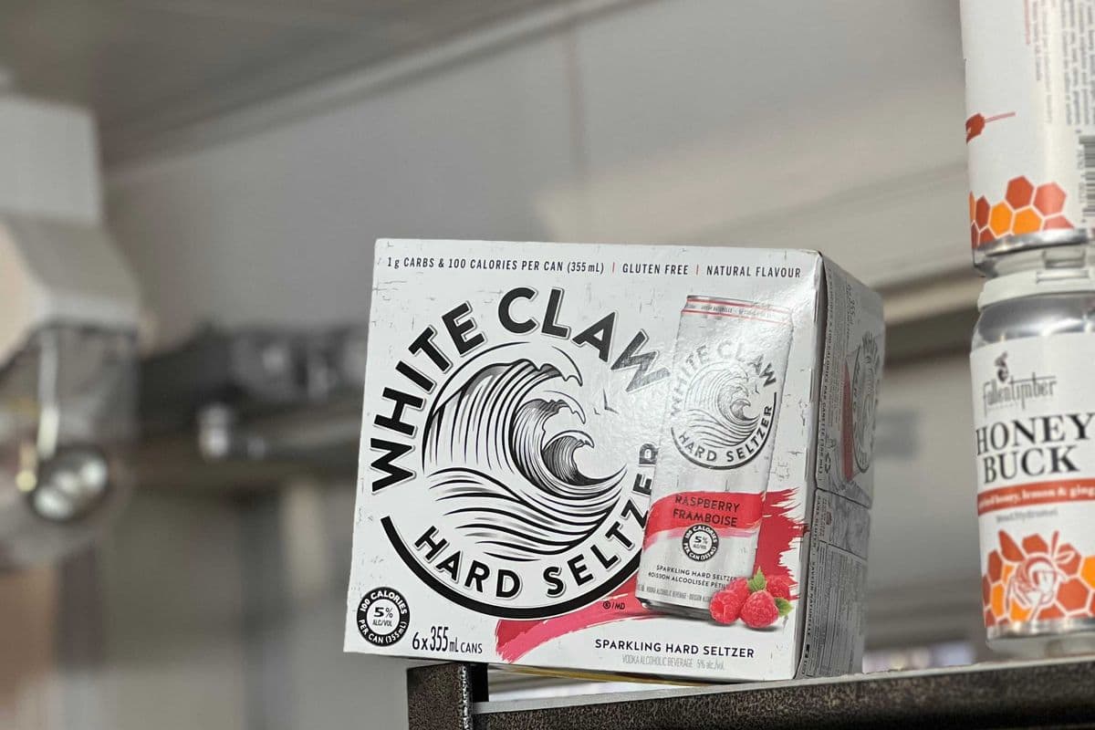 White Claw Raspberry (6 Pack) (1 x 6 PK)