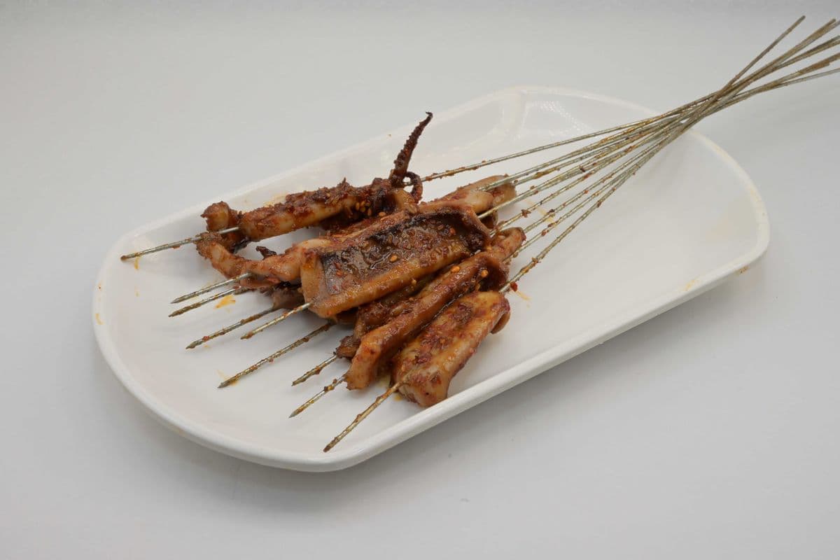 BBQ Squid String (10 pcs) 街边鱿鱼 (10串)
