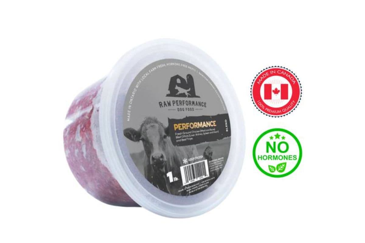 Raw Performance - Performance Blend Raw Dog Food (1 lb)