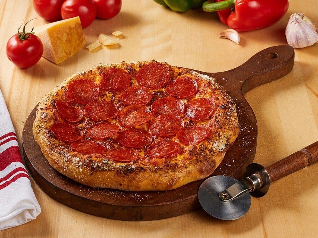 Loaded Pepperoni Pizza