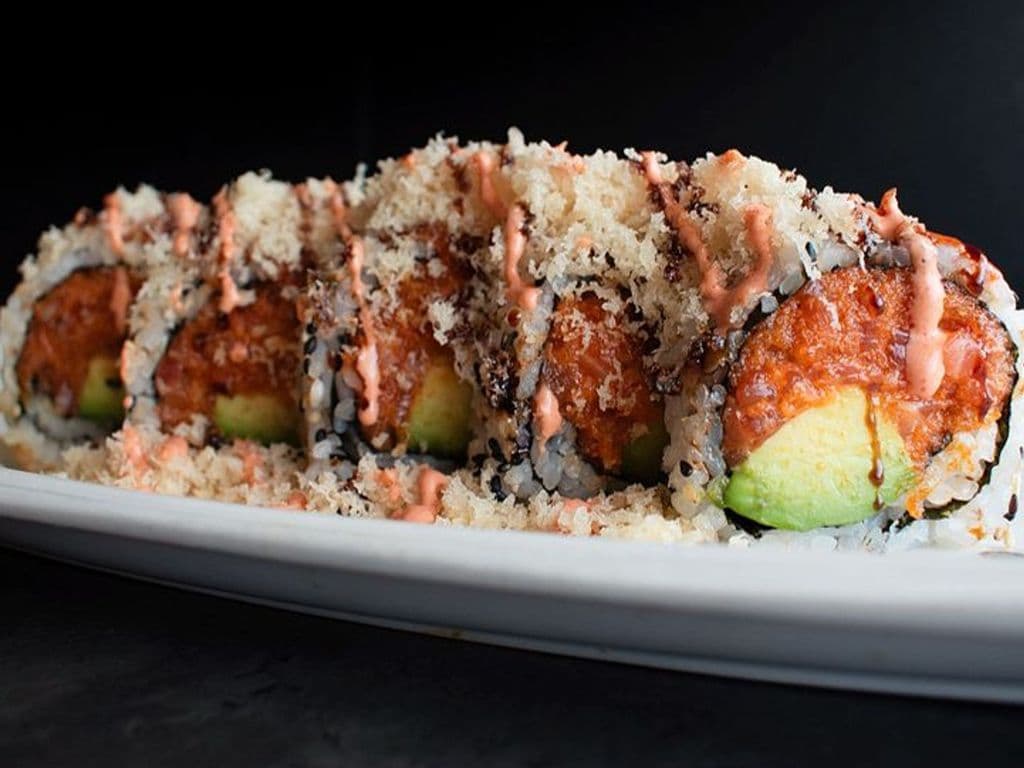 Crispy Spicy Salmon Roll