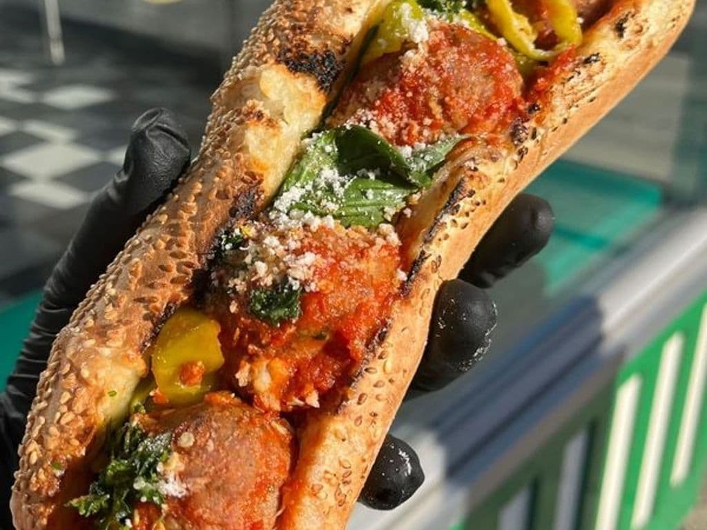 Meatball Parm Sandwich