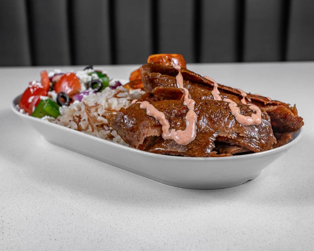 Beef Donair Platter #8