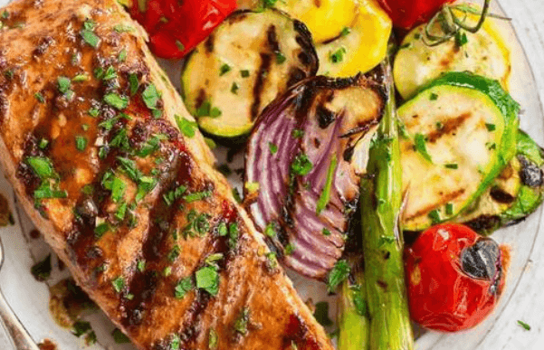 Saumon grillé