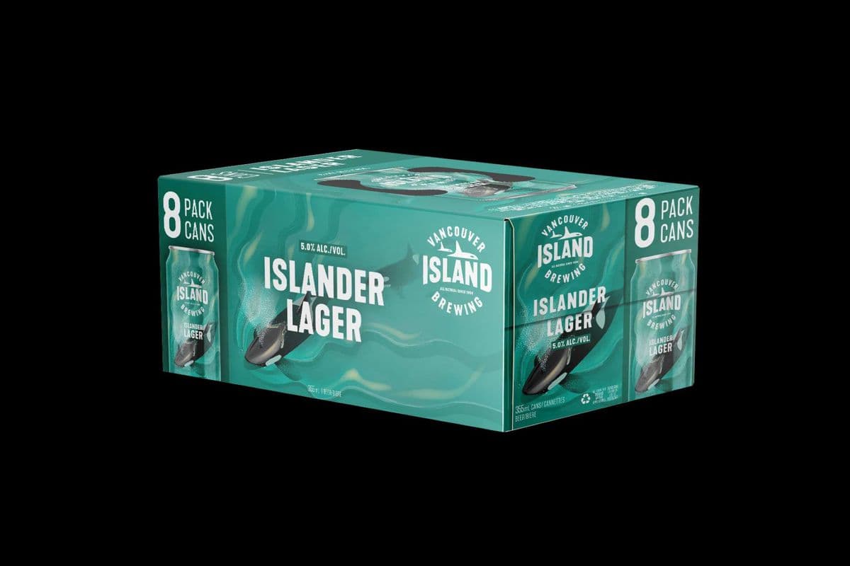 Vancouver Island Brewing Islander Lager (8 x 355ml)