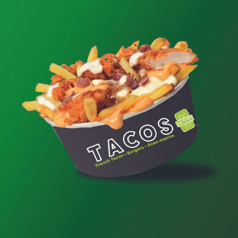 Tacos bowl 2 viandes