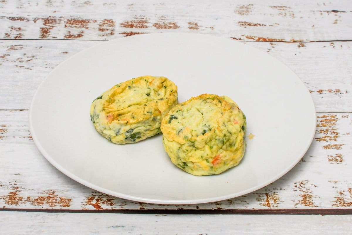 Egg Bite Spinach and Pepper