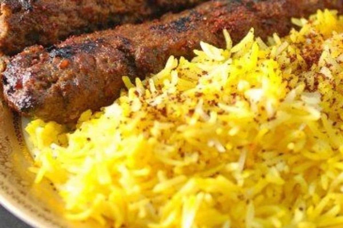 Beef Kebab Kafta On Seasoned Basmati Rice Express Pack