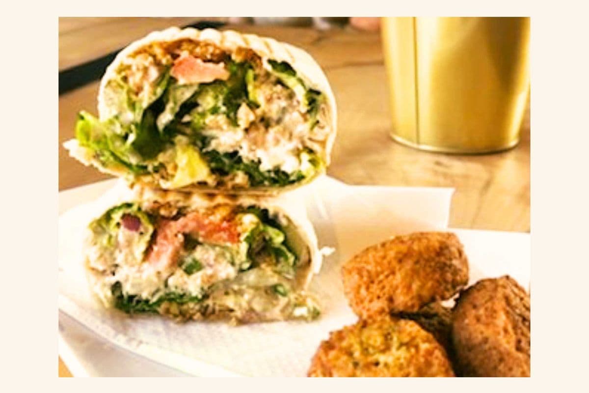 Vegetarian Falafel Wrap