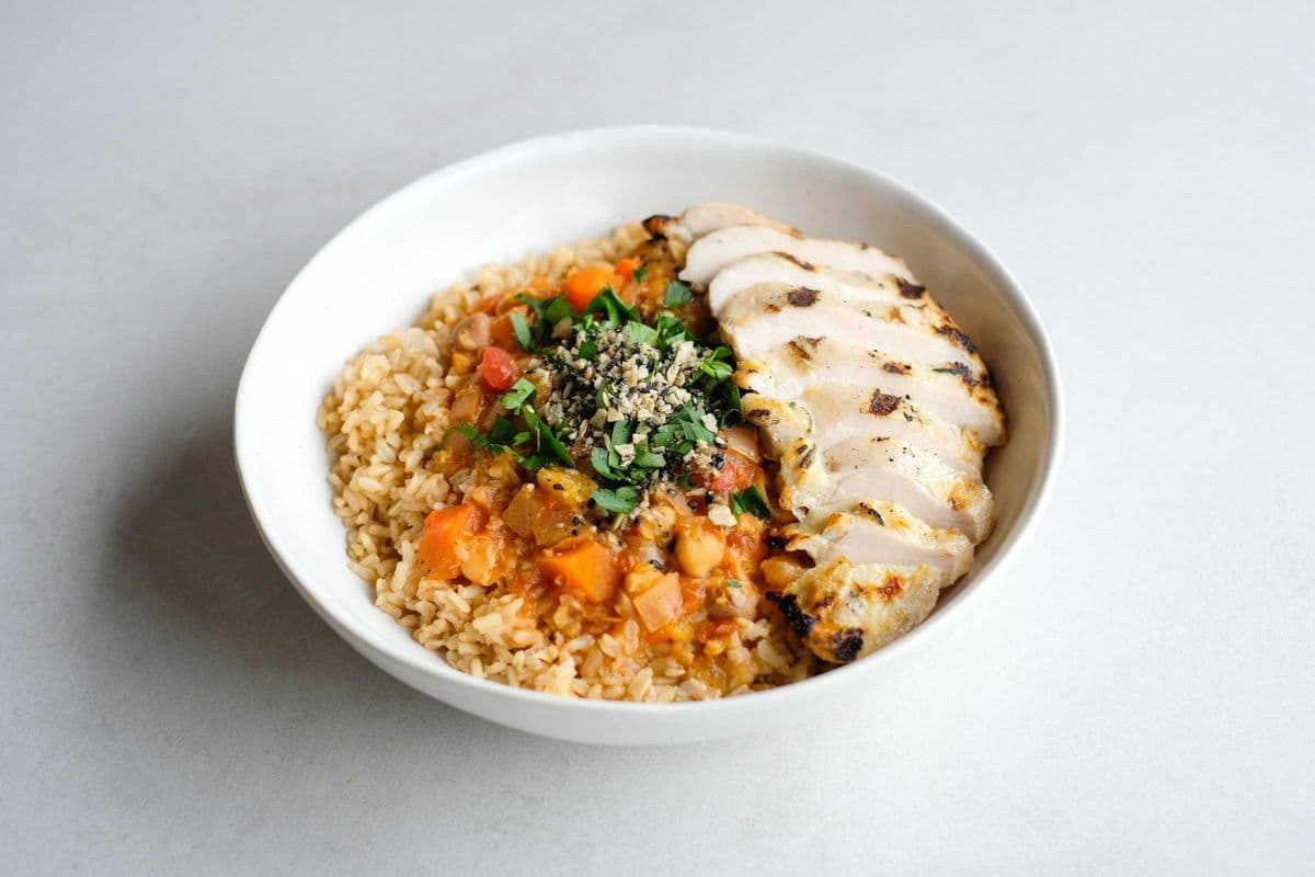 MOROCCAN CHICKEN HOT BOWL