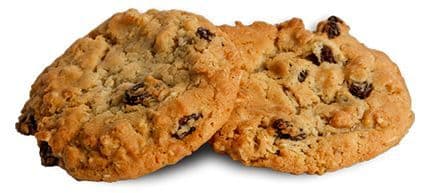 OATMEAL RAISIN COOKIES Half Dozen (6) Cookies