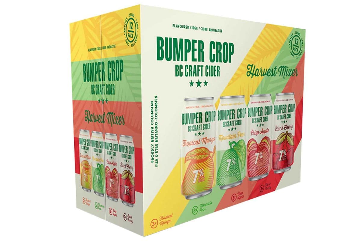 BUMPER CROP HARVEST MIXER 12 CANS (12 x 355 ML)