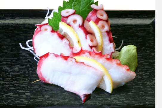 Tako Sashimi (7 pcs)
