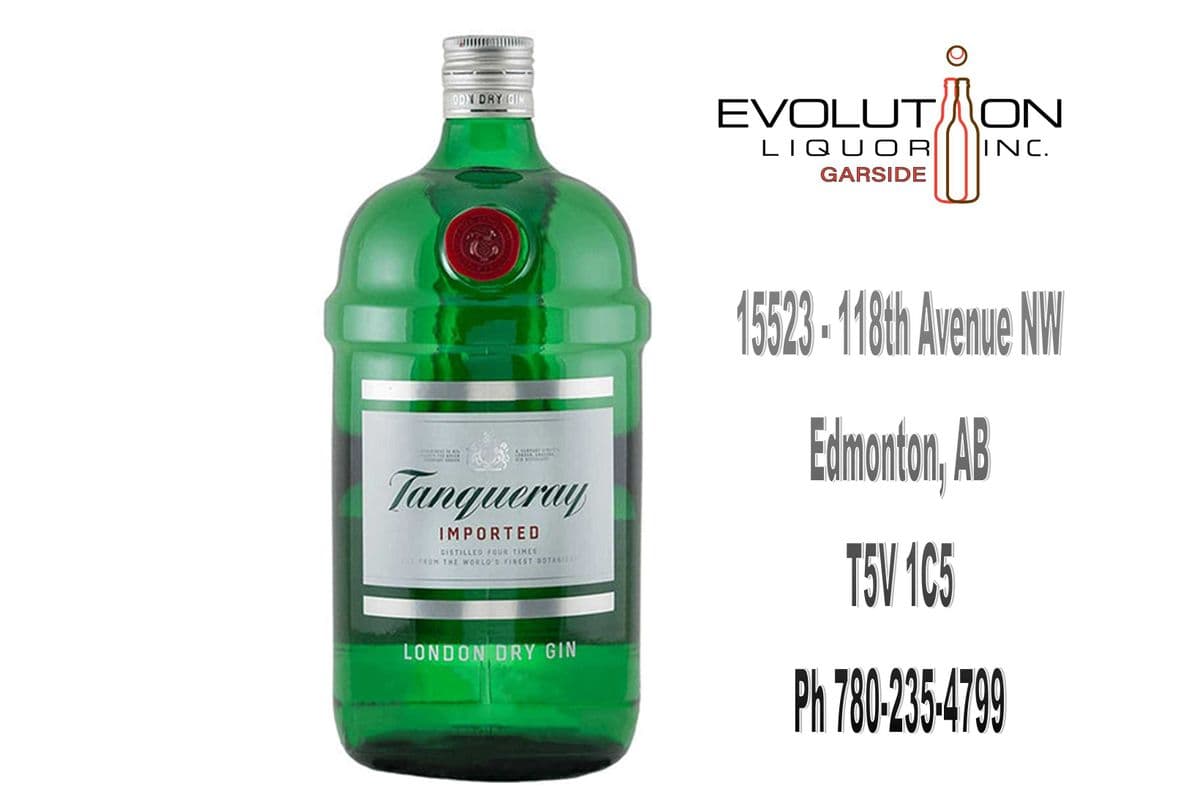 Tanqueray London Dry Gin 1750G (1 x 1.75L Glass Bottle)