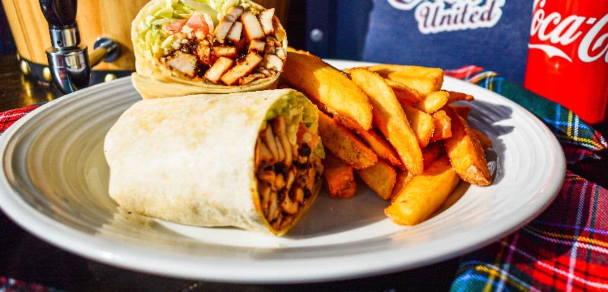 Cajun Chicken Wrap