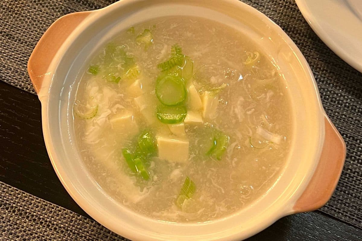 306. Egg White & Tofu Thick Soup