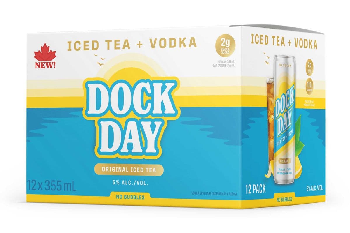 Dock Day Iced Tea & Vodka (12 x 355ml can)